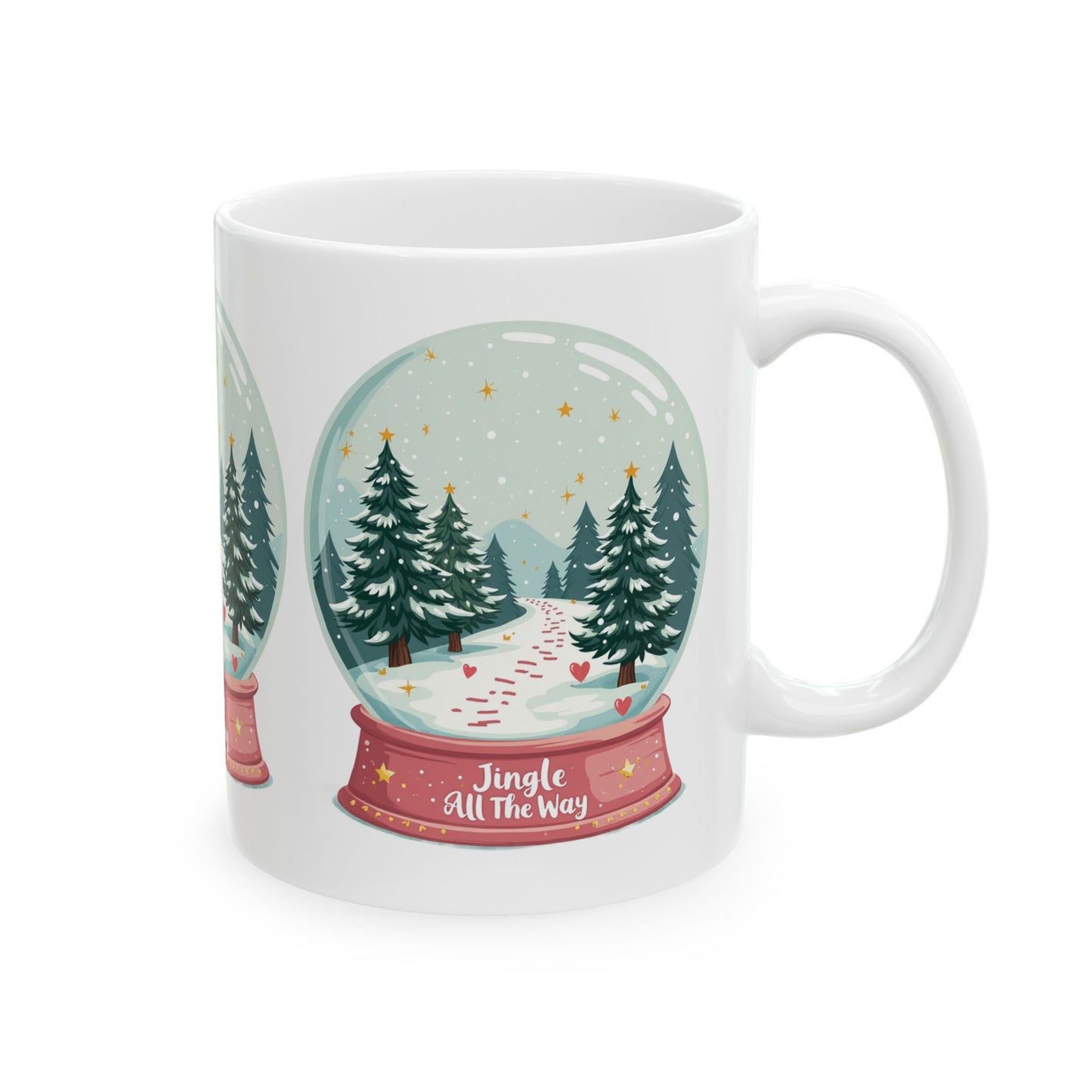 Christmas - Ceramic Mug, (11oz, 15oz) -  Jingle All The Way