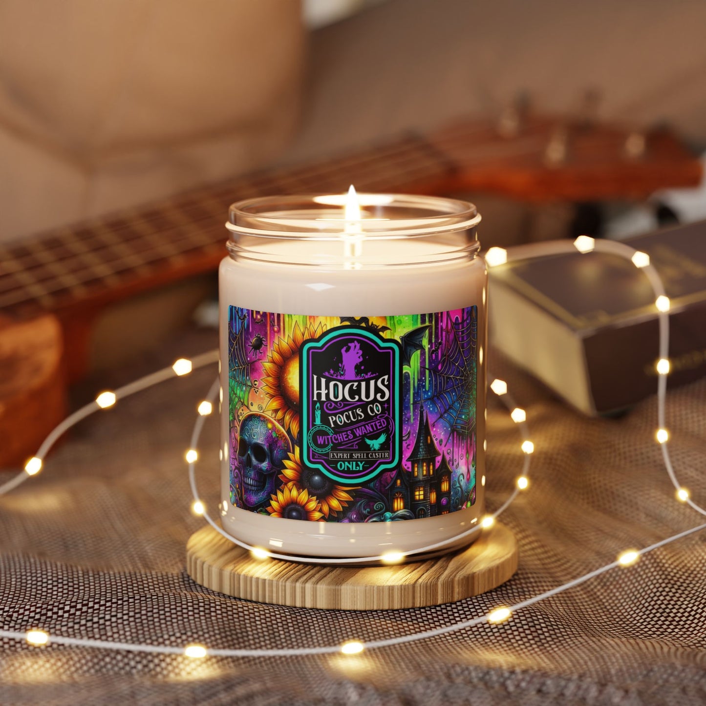 Halloween - Scented Soy Candle, 9oz - Hocus Pocus