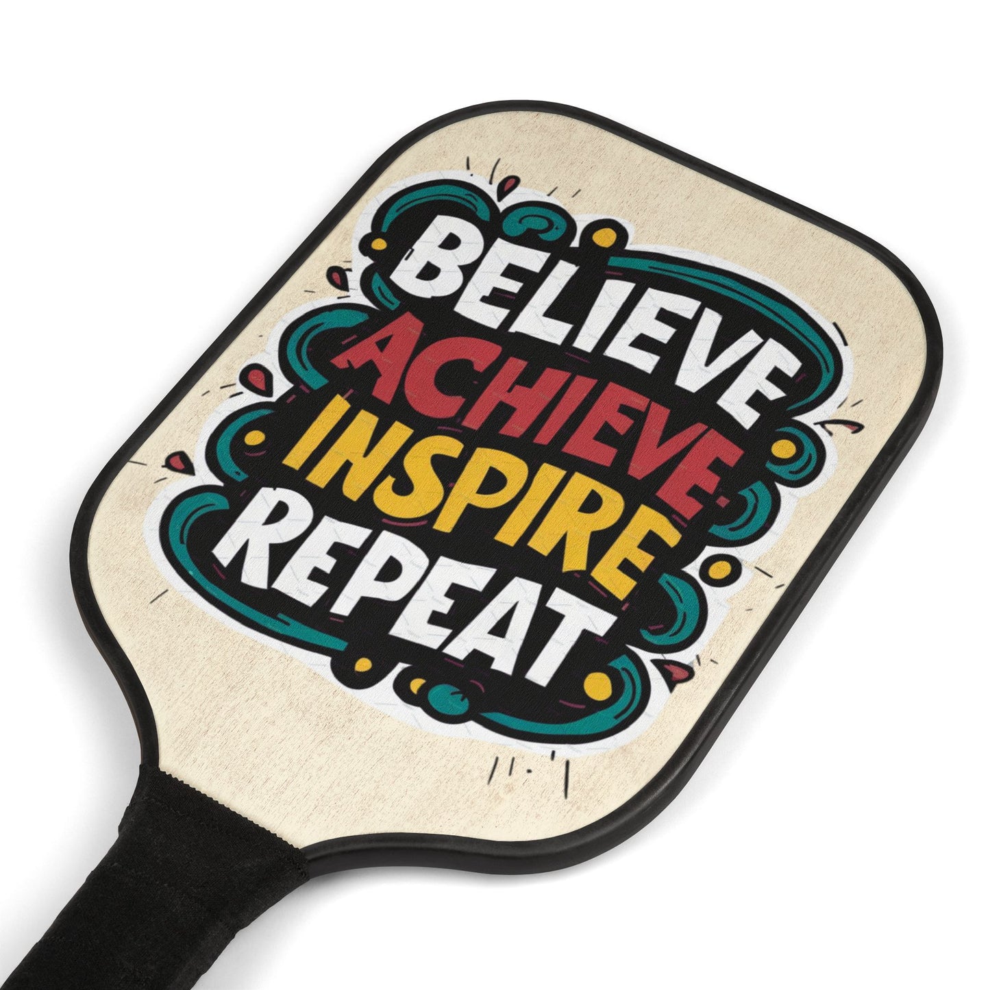 Pickleball Kit - Believe Achieve Inspire Repeat