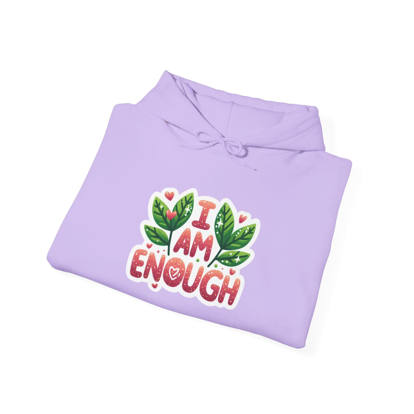 Unisex Heavy Blend™ Hooded Sweatshirt - I AM ENOUGH -