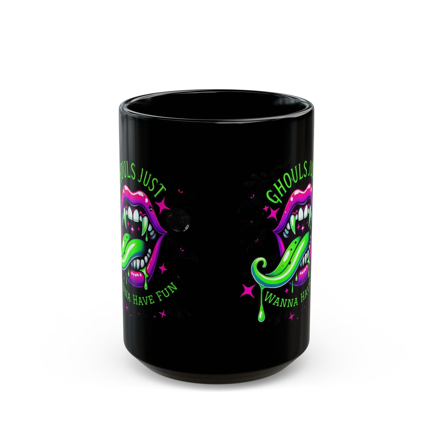 Halloween - Black Mug (11oz, 15oz) - Ghouls Just Wanna Have Fun