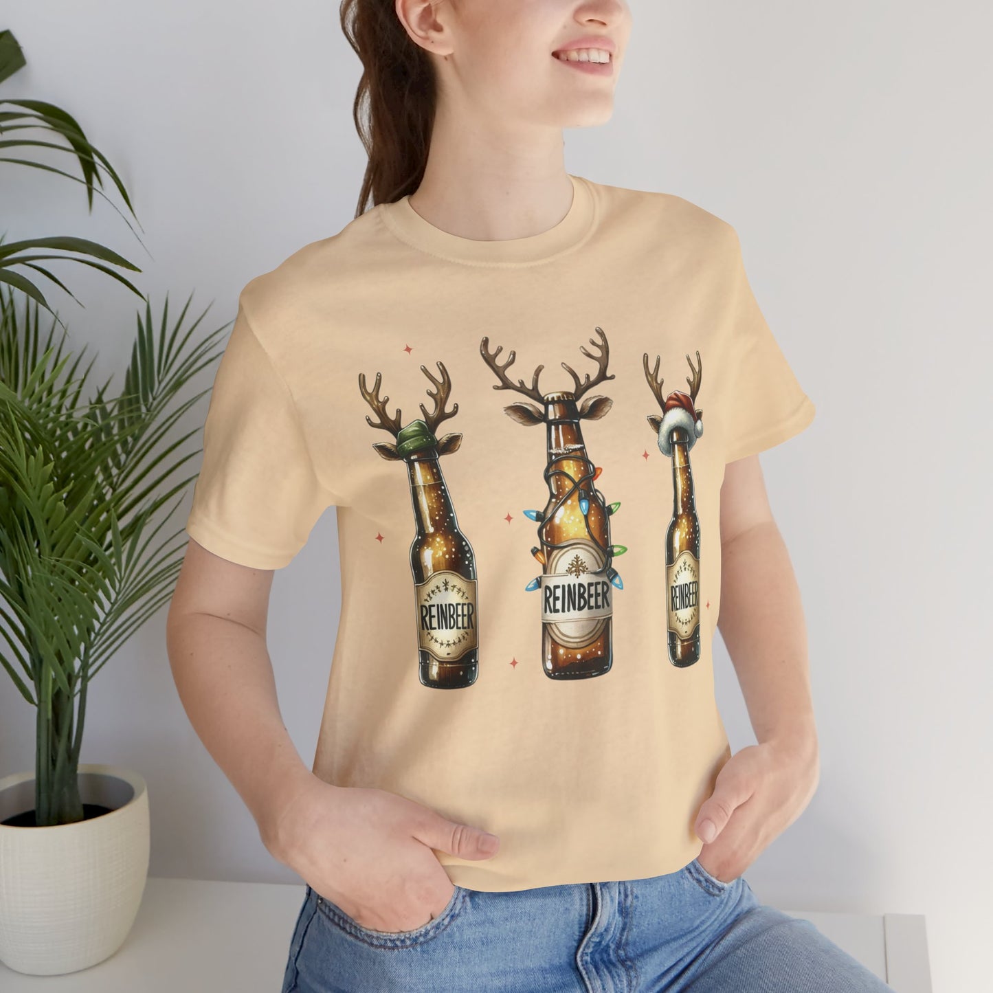 Christmas - Unisex Jersey Short Sleeve Tee - ReinBeer