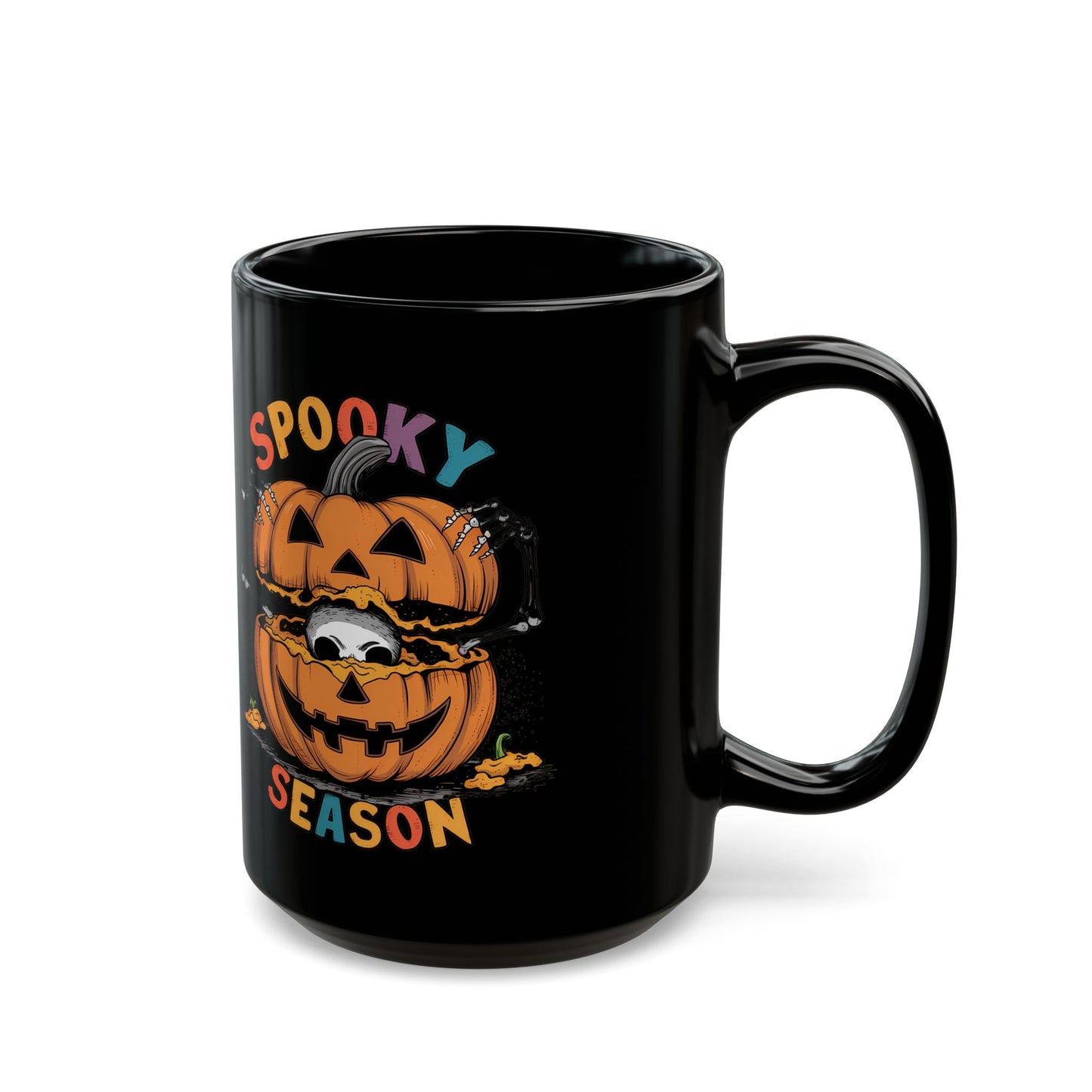 Halloween - Black Mug (11oz, 15oz) - Spooky Season 2