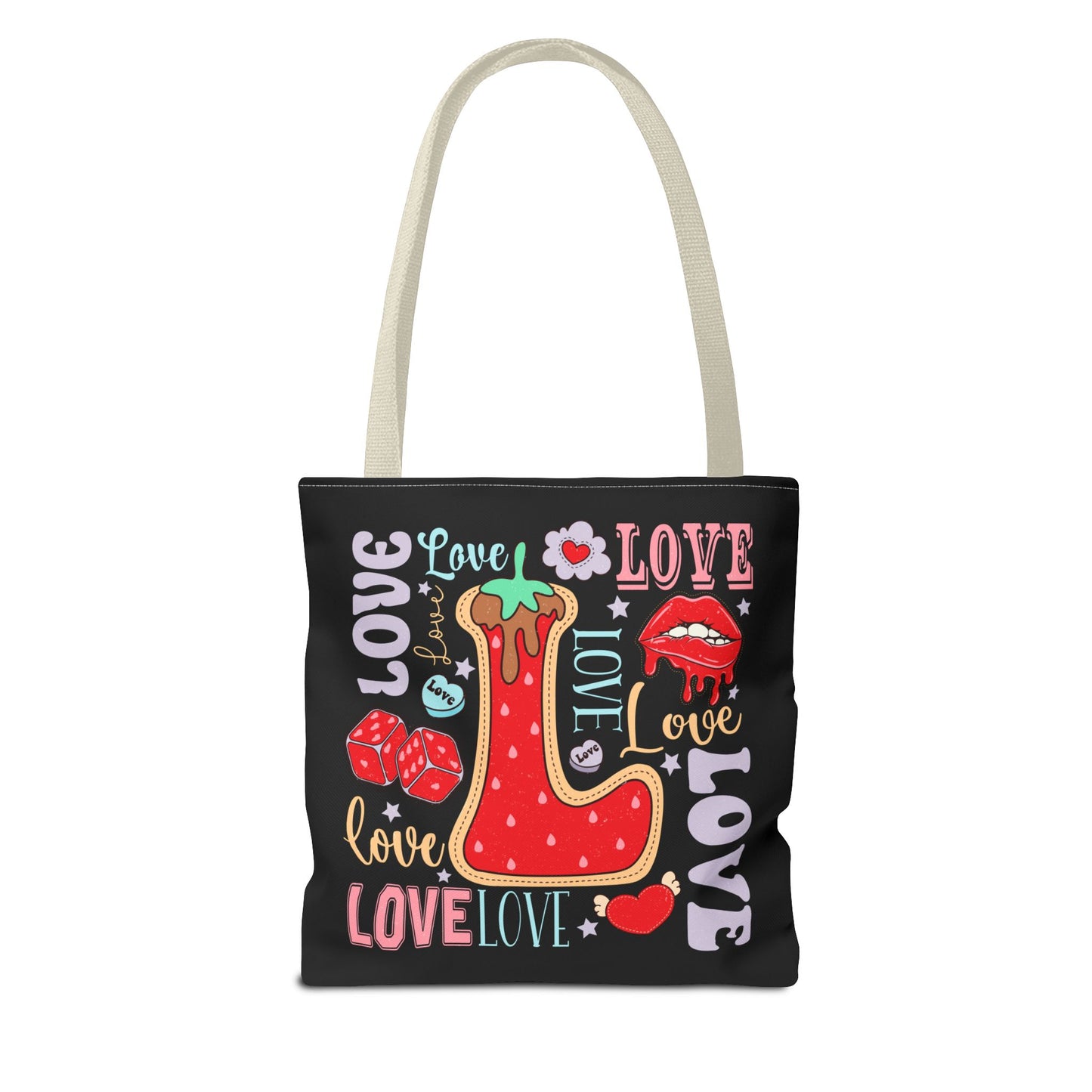 Valentine's - Tote Bag (AOP) - Love Design