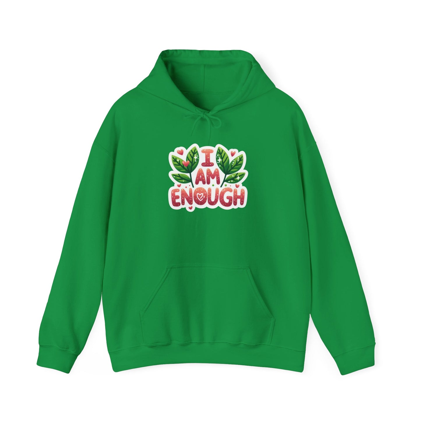 Unisex Heavy Blend™ Hooded Sweatshirt - I AM ENOUGH -