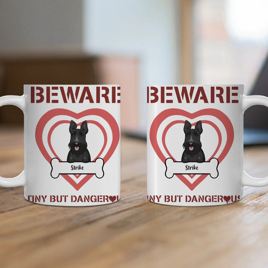 Customized Ceramic Mug, (11oz, 15oz) - Beware Design