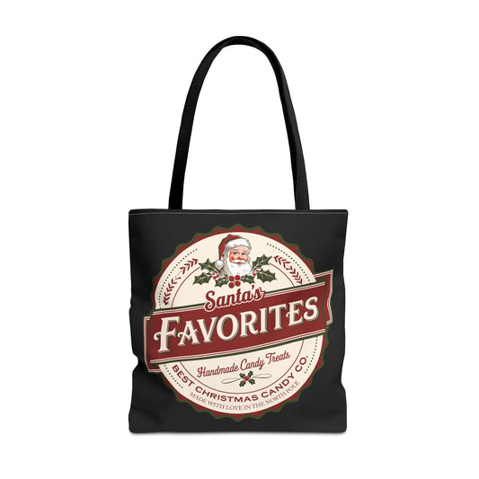 Christmas - Tote Bag (AOP) - Santa's Favorites