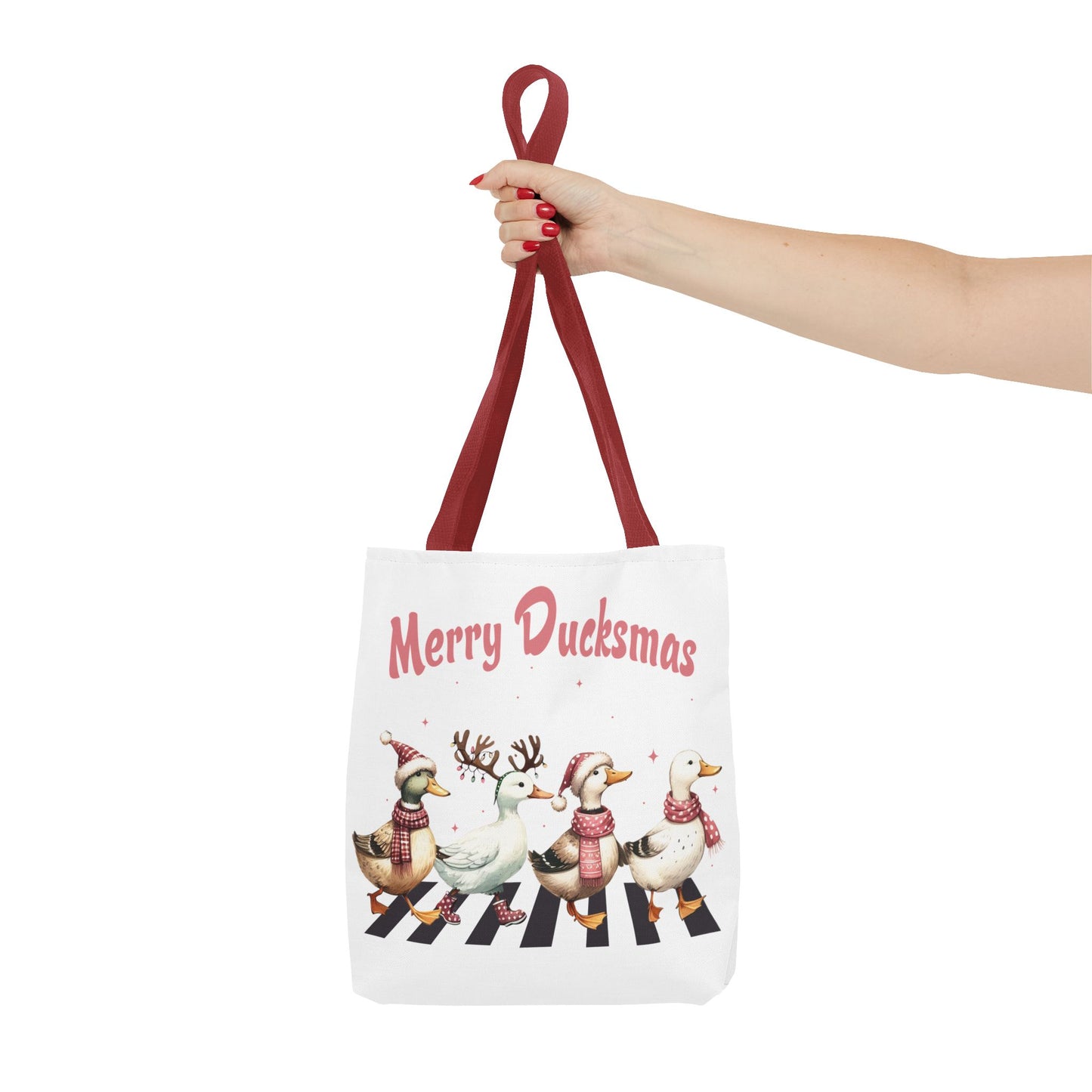 Christmas - Tote Bag (AOP) - Merry Ducksmas