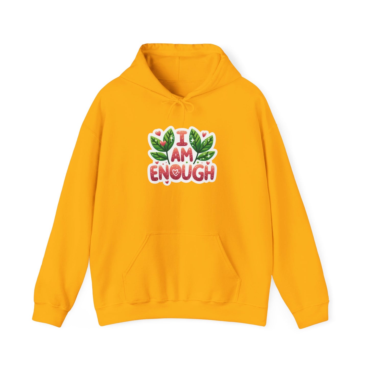 Unisex Heavy Blend™ Hooded Sweatshirt - I AM ENOUGH -