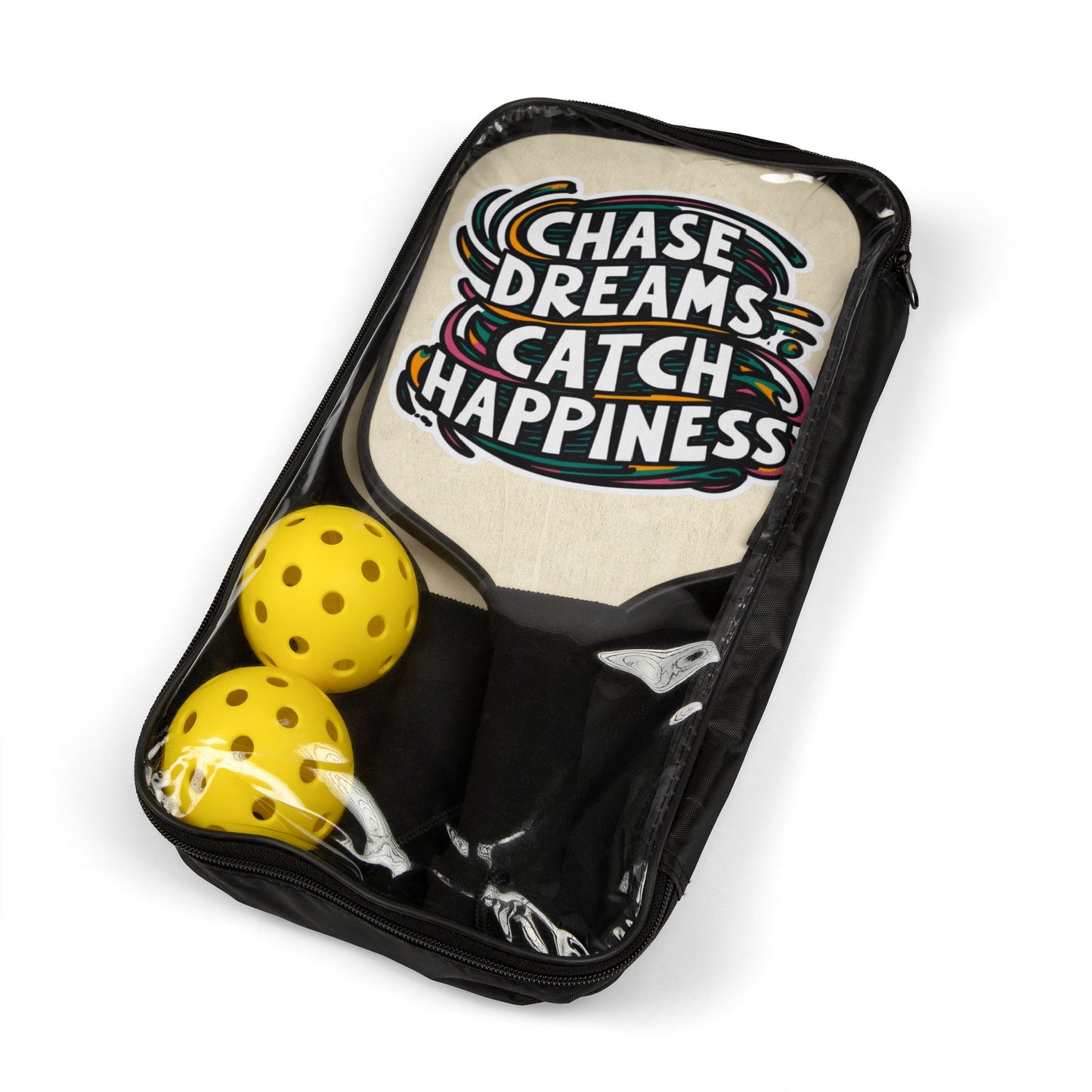 Pickleball Kit - Chase Dreams Catch Happiness