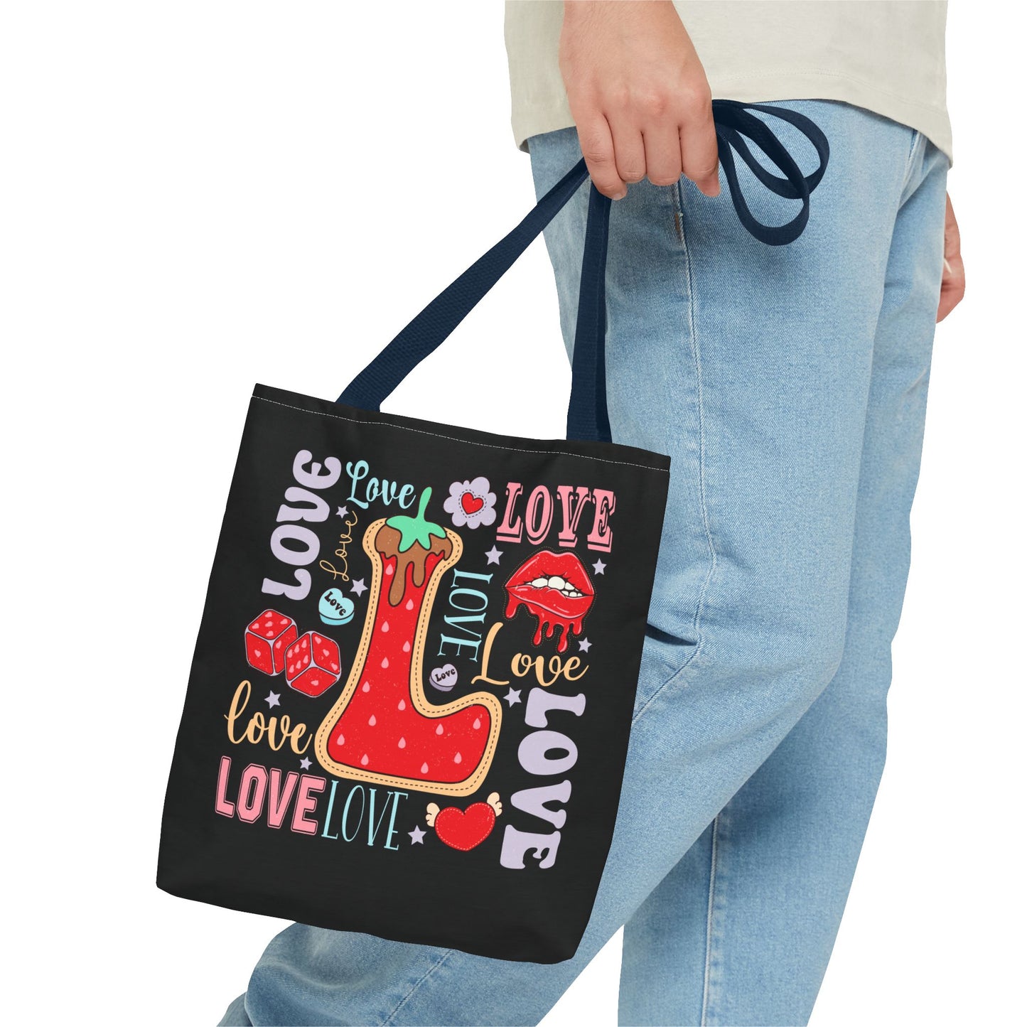 Valentine's - Tote Bag (AOP) - Love Design