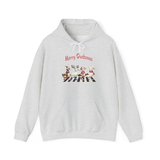 Christmas - Unisex Heavy Blend™ Hooded Sweatshirt - Merry Duckmas