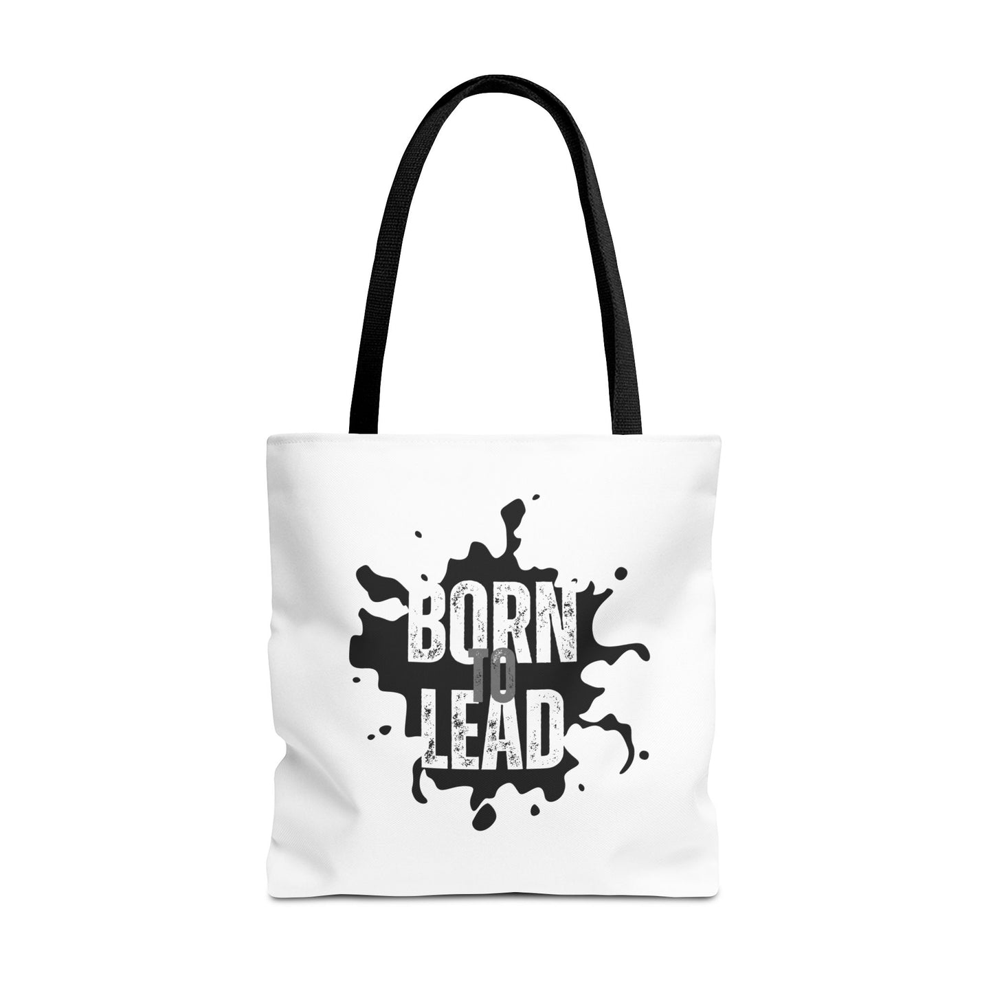 Tote Bag (AOP) - Born To Lead - White