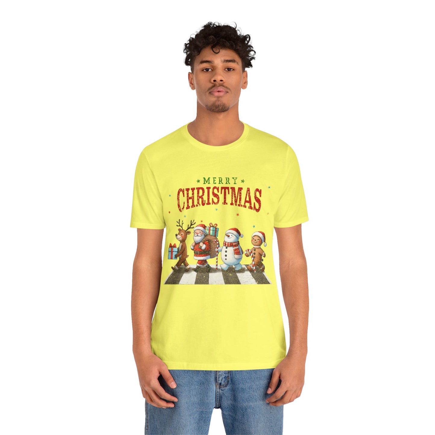 Christmas - Unisex Jersey Short Sleeve Tee - Santa Team