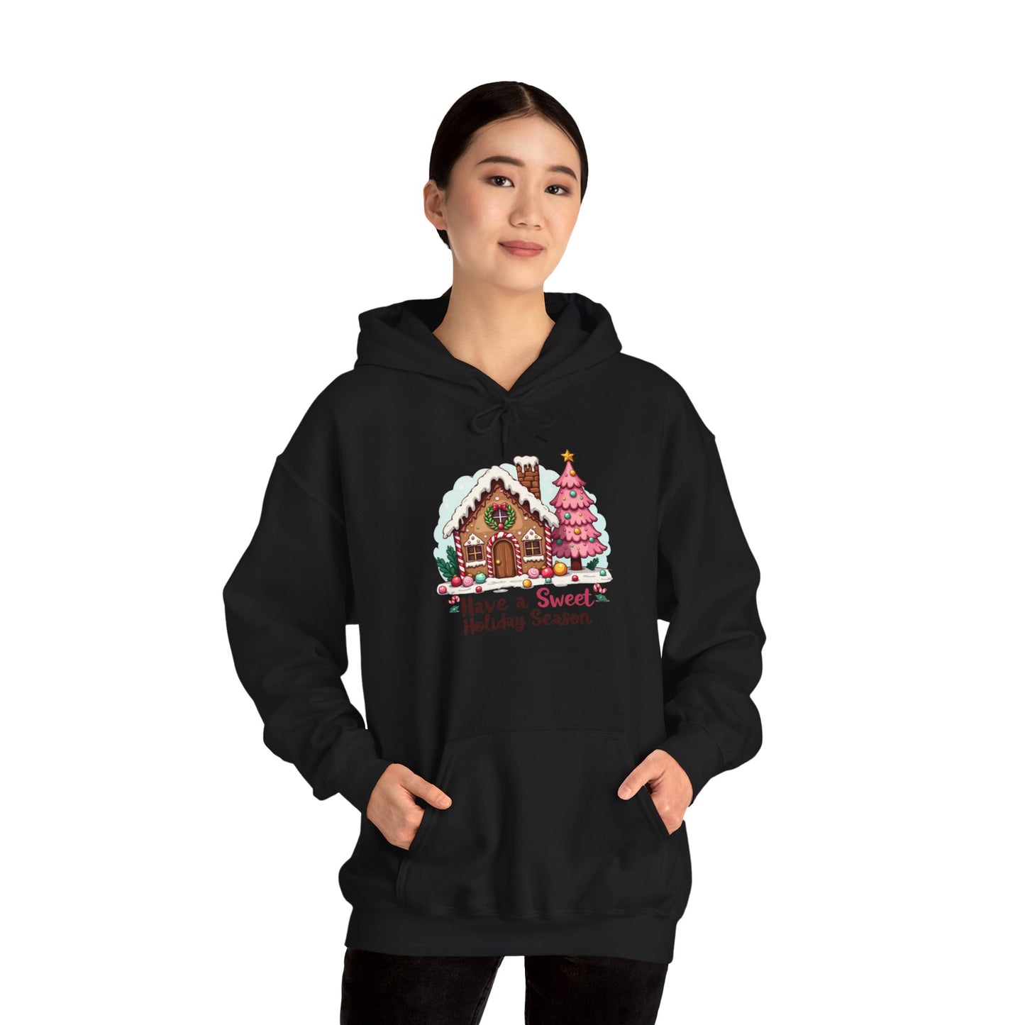 Christmas - Unisex Heavy Blend™ Hooded Sweatshirt - Have A Sweet Holiday Season