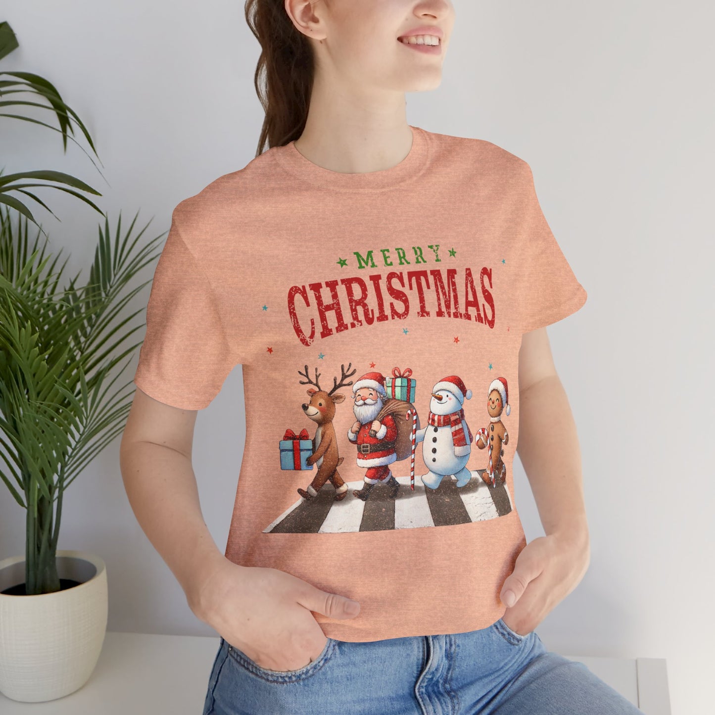 Christmas - Unisex Jersey Short Sleeve Tee - Santa Team