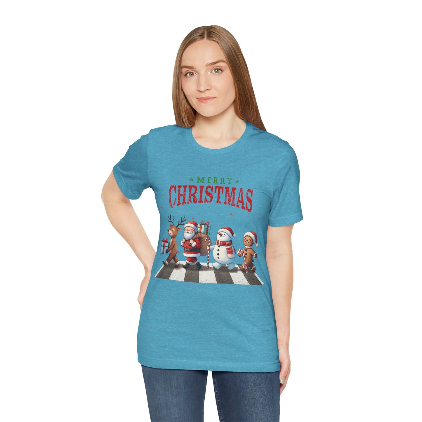 Christmas - Unisex Jersey Short Sleeve Tee - Santa Team