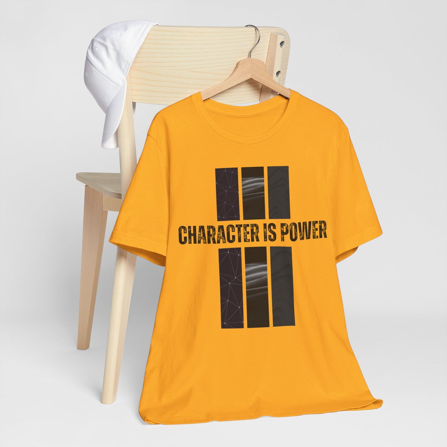 Unisex Jersey Short Sleeve Tee - Character Is Power