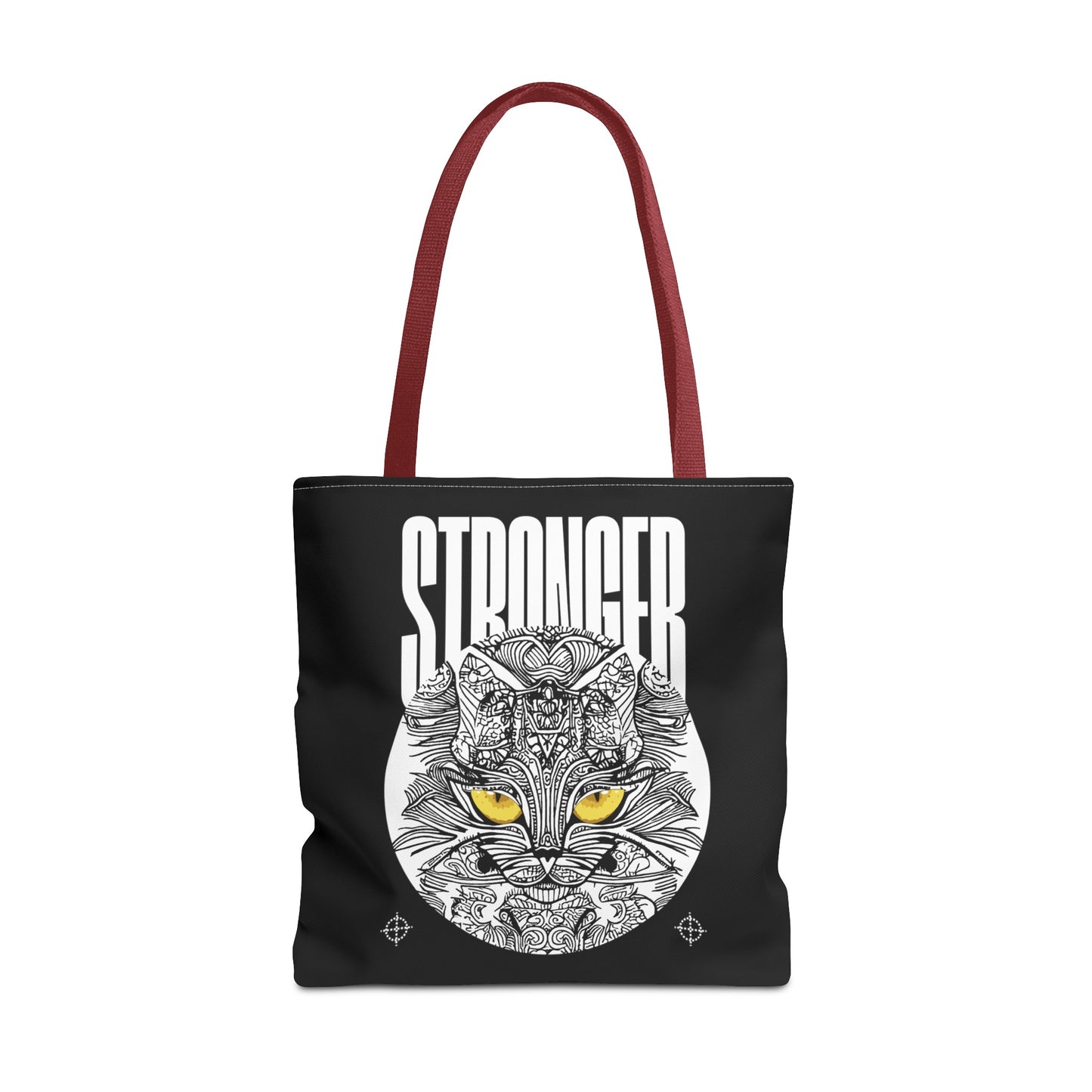 Tote Bag (AOP) - Stronger - Black