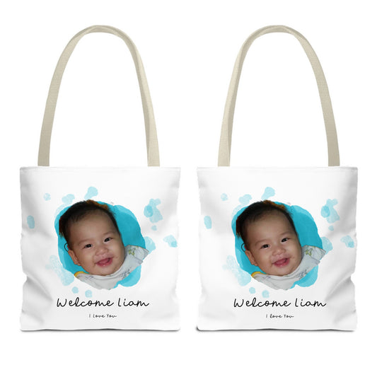 Customized Tote Bag (AOP) - Loved One (Upload Your Own Picture)