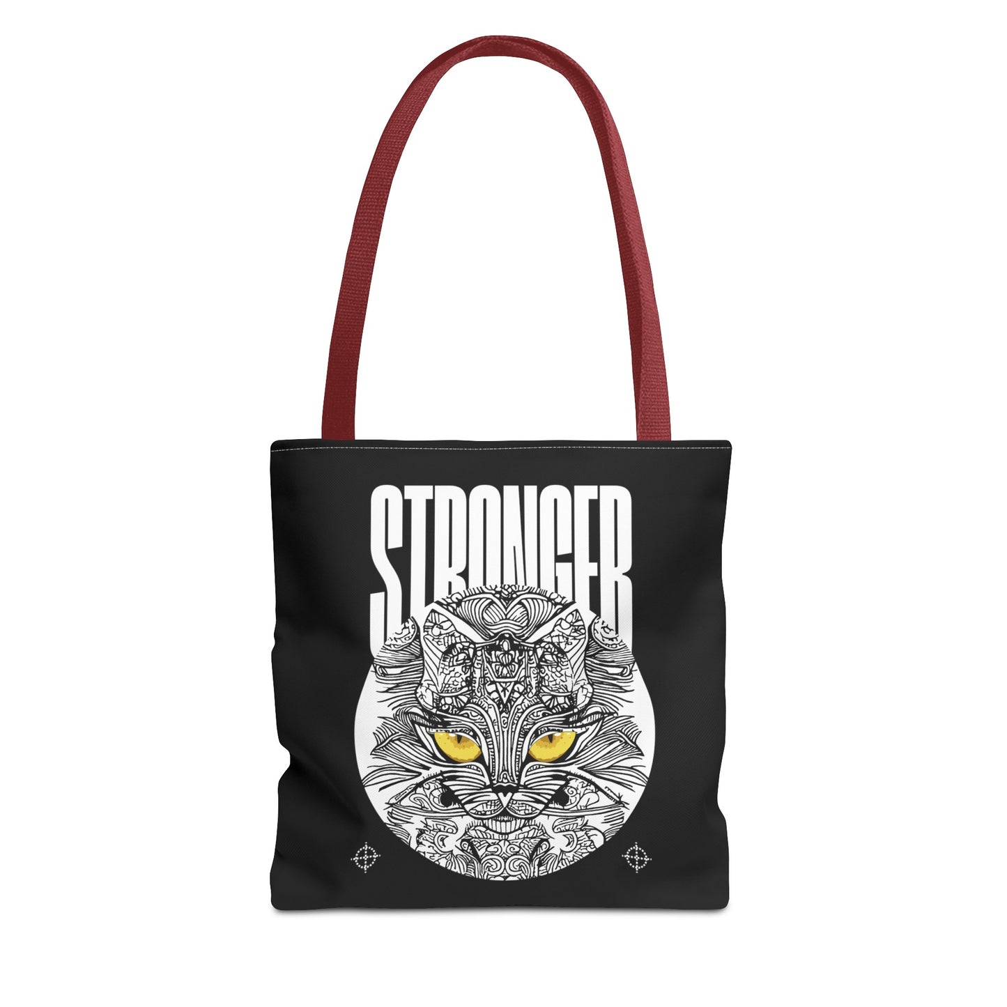 Tote Bag (AOP) - Stronger - Black