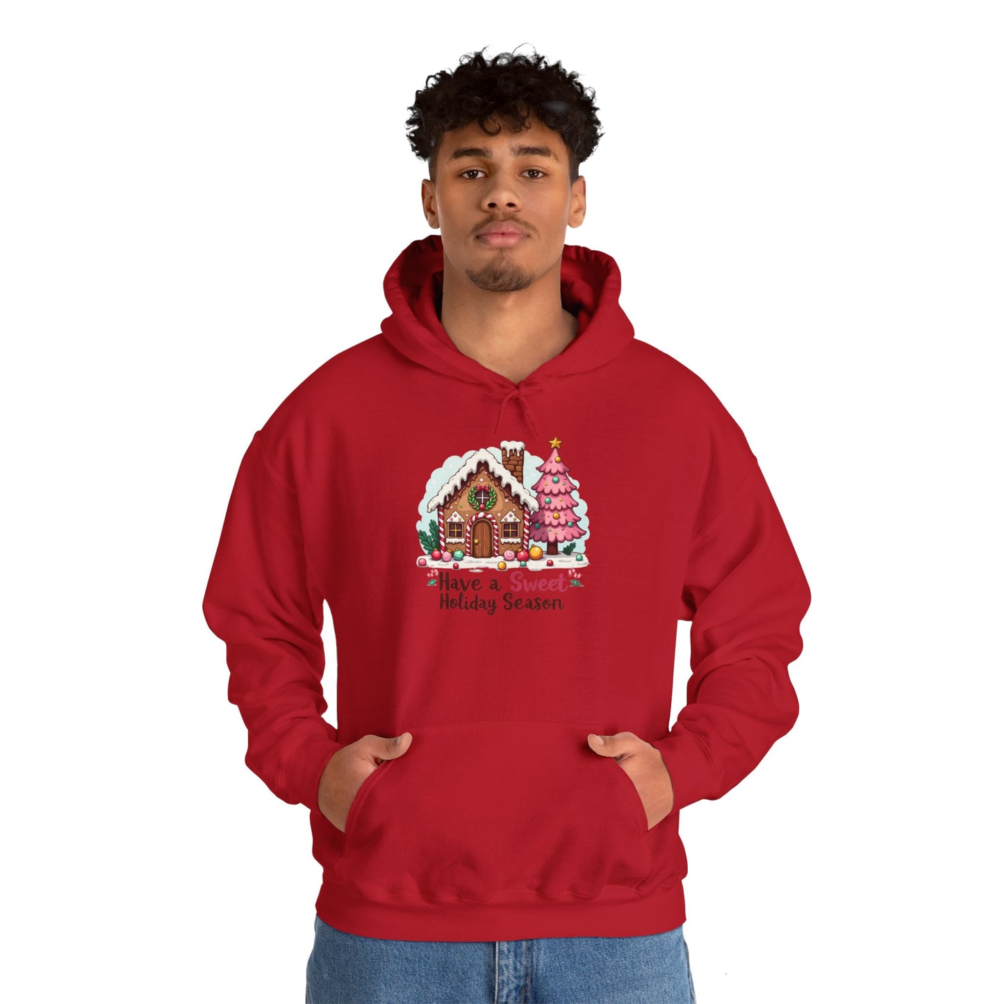 Christmas - Unisex Heavy Blend™ Hooded Sweatshirt - Have A Sweet Holiday Season