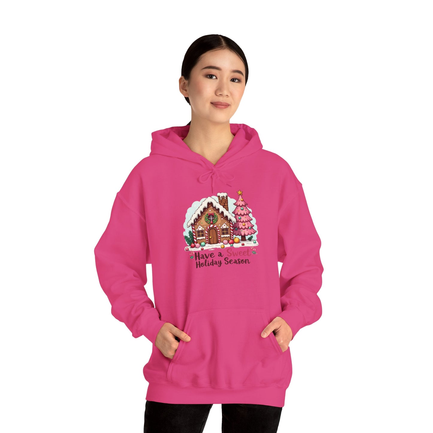 Christmas - Unisex Heavy Blend™ Hooded Sweatshirt - Have A Sweet Holiday Season