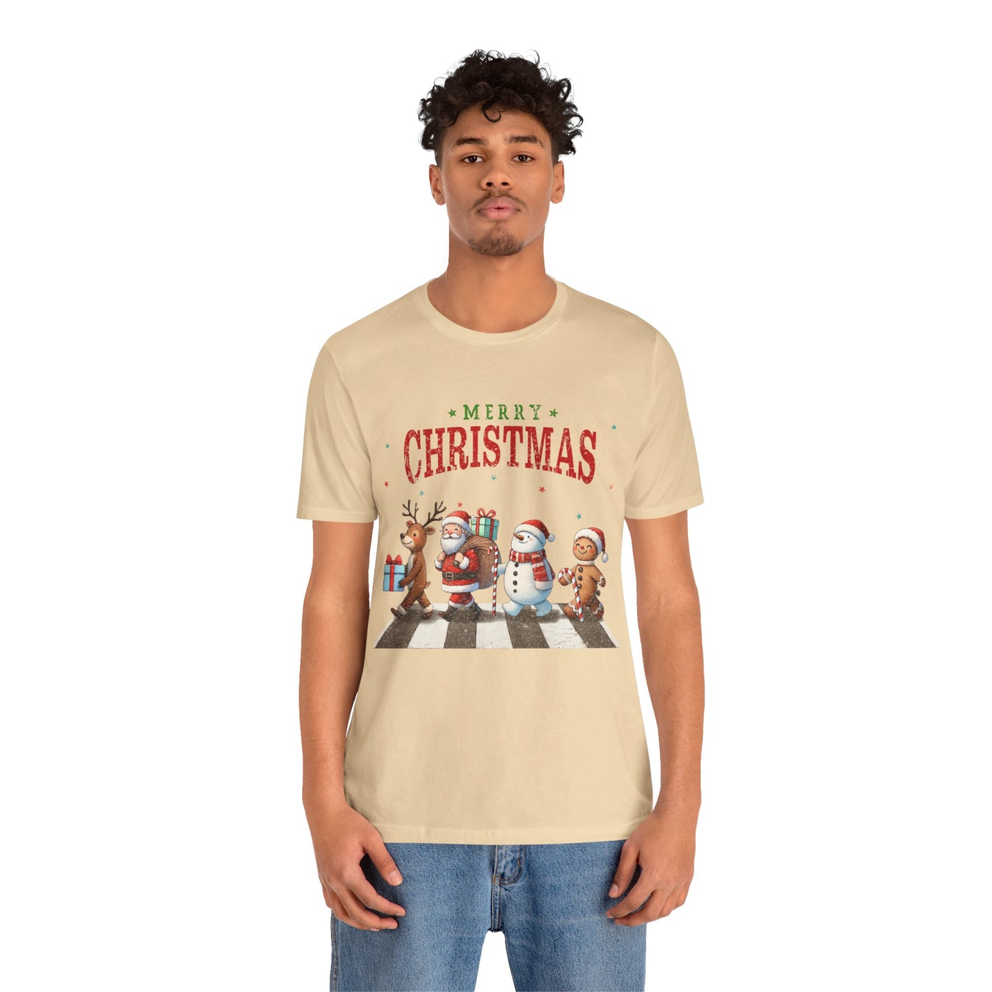 Christmas - Unisex Jersey Short Sleeve Tee - Santa Team