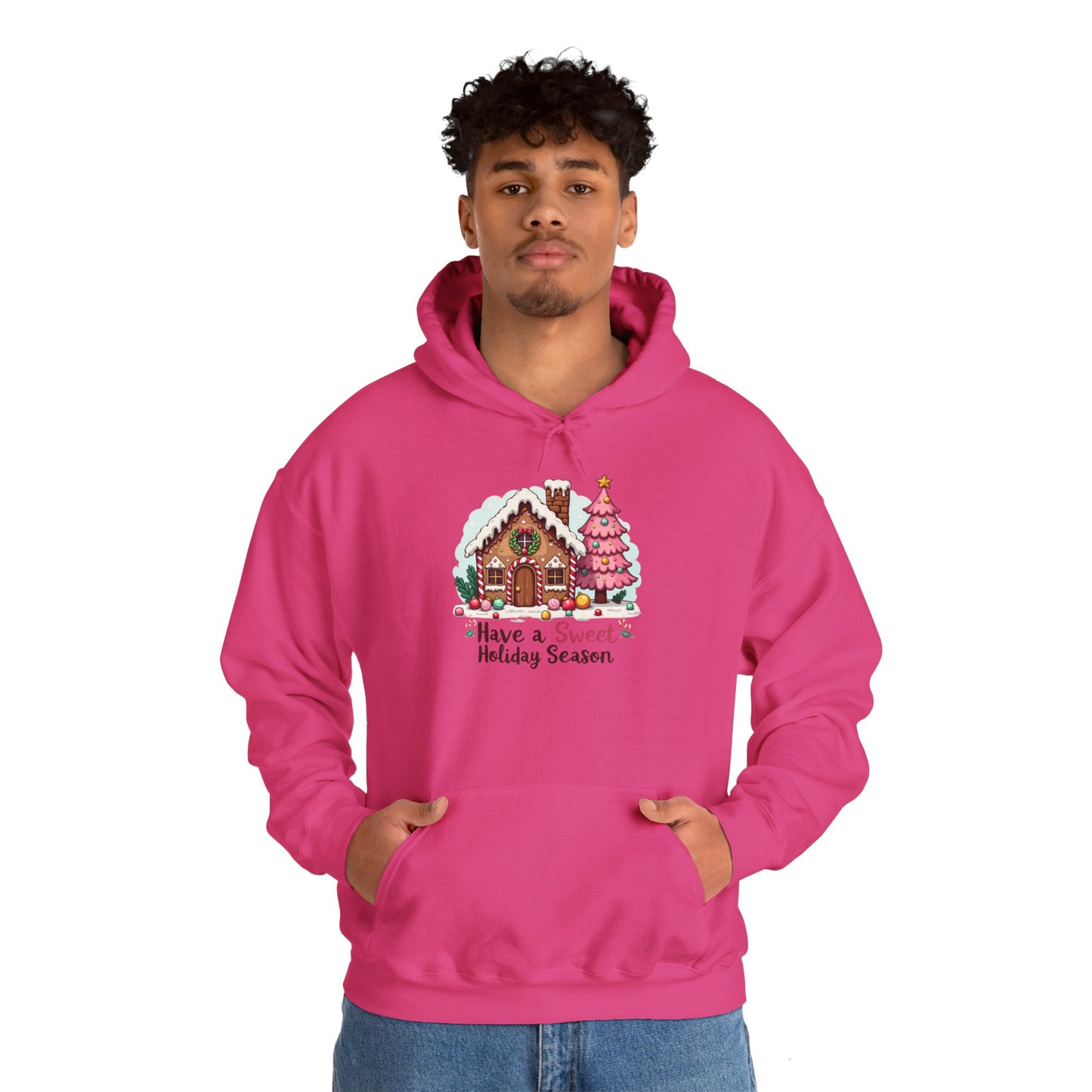 Christmas - Unisex Heavy Blend™ Hooded Sweatshirt - Have A Sweet Holiday Season