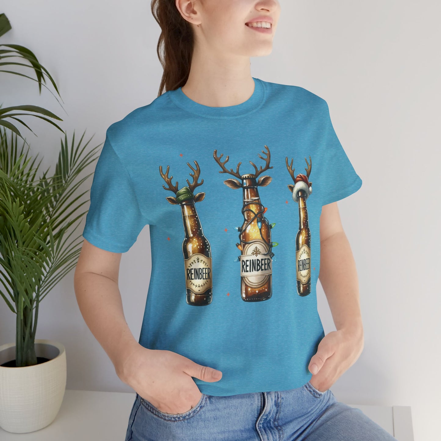 Christmas - Unisex Jersey Short Sleeve Tee - ReinBeer