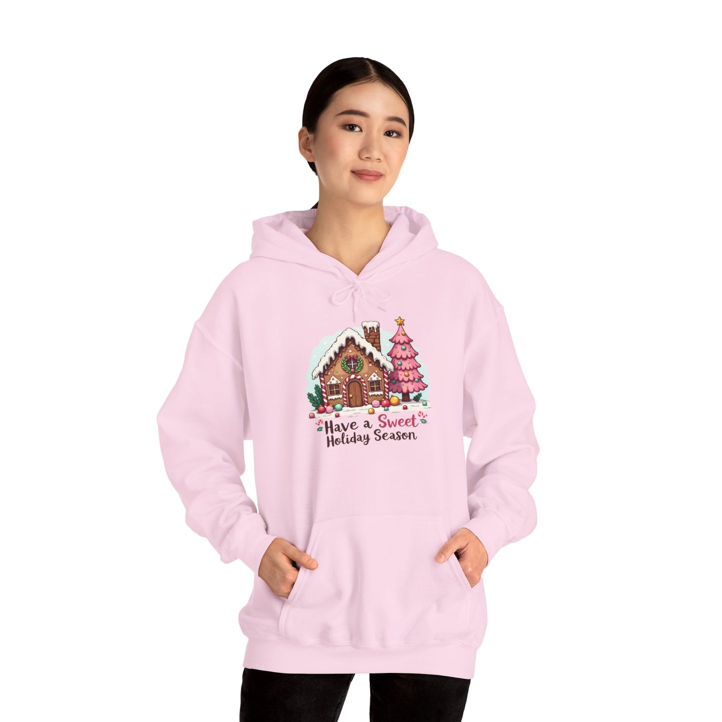 Christmas - Unisex Heavy Blend™ Hooded Sweatshirt - Have A Sweet Holiday Season