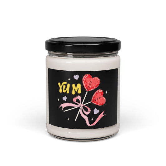 Valentine's - Scented Soy Candle, 9oz - Valentine Design