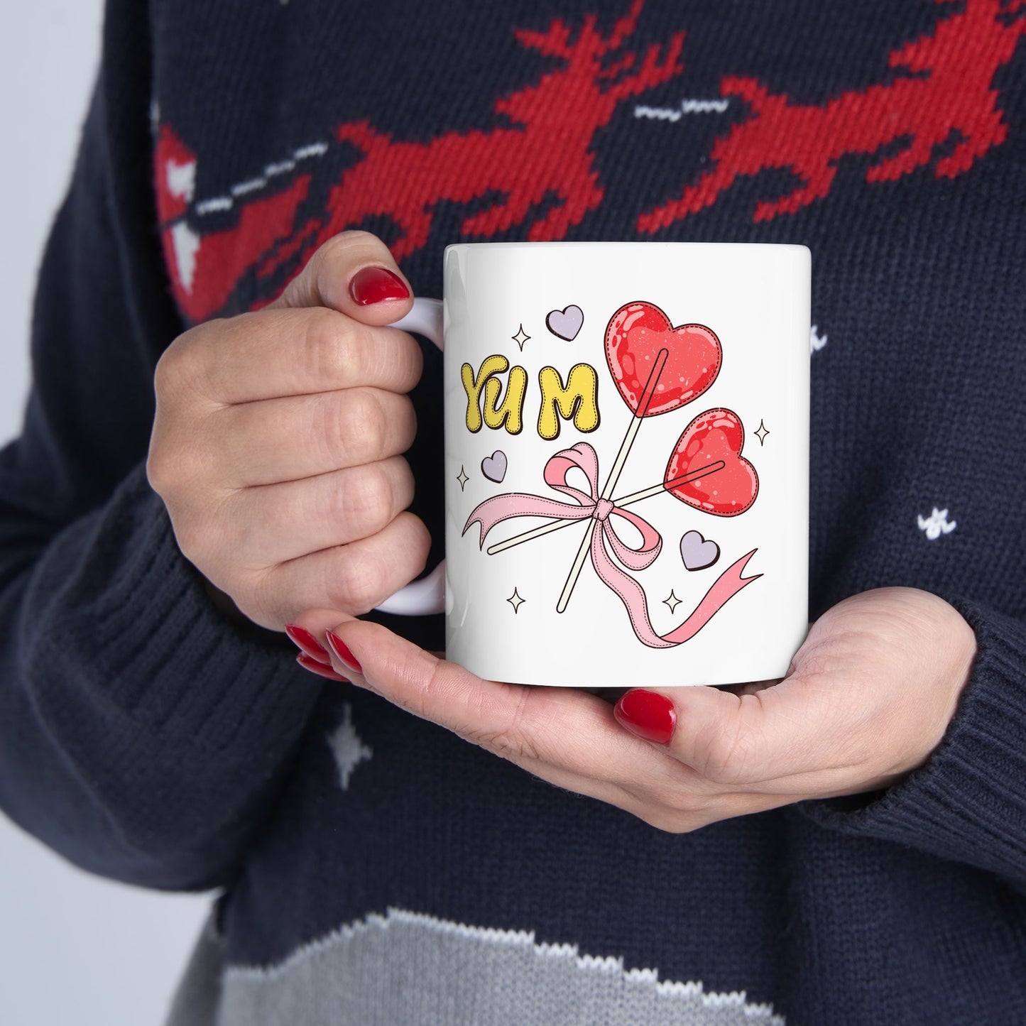 Valentine's - Ceramic Mug, (11oz, 15oz) - Valentine Design