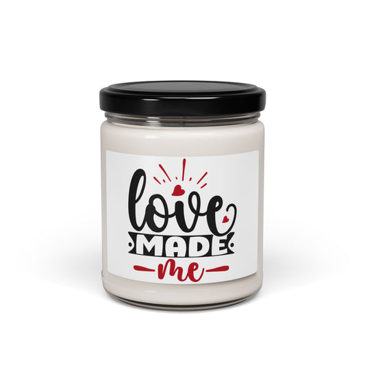 Valentine's - Scented Soy Candle, 9oz - Love Made Me