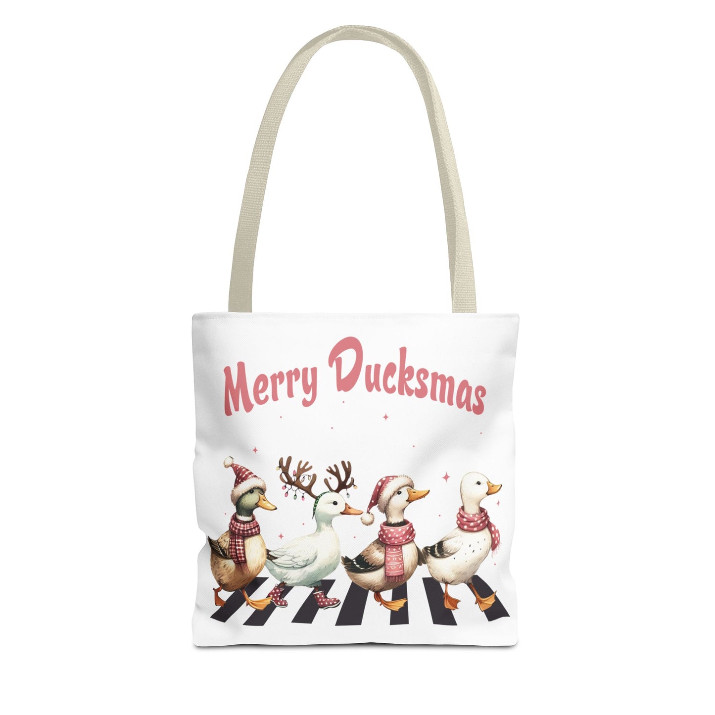 Christmas - Tote Bag (AOP) - Merry Ducksmas