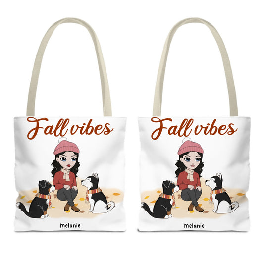 Customized Tote Bag (AOP) - Fall Vibes