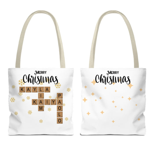 Customized Tote Bag (AOP) - CrossWord