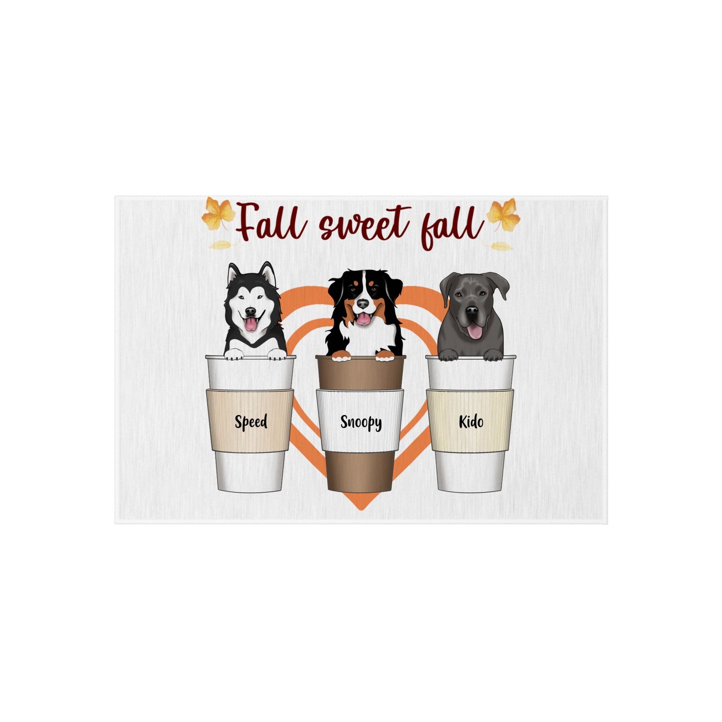 Customized Outdoor Rug - Fall Sweet Fall